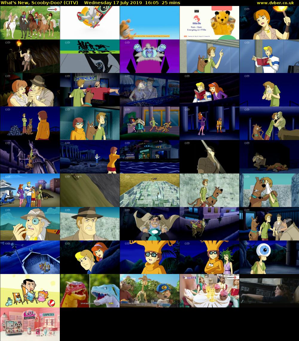 What's New, Scooby-Doo? (CITV) Wednesday 17 July 2019 16:05 - 16:30
