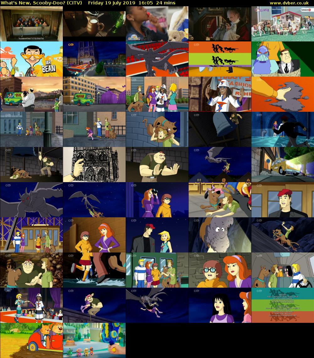What's New, Scooby-Doo? (CITV) Friday 19 July 2019 16:05 - 16:29