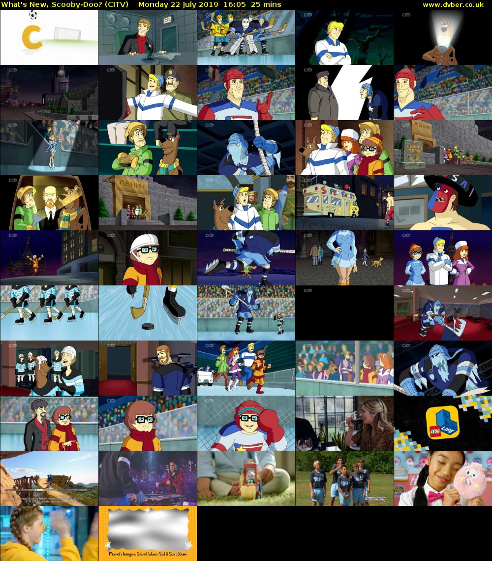 What's New, Scooby-Doo? (CITV) Monday 22 July 2019 16:05 - 16:30