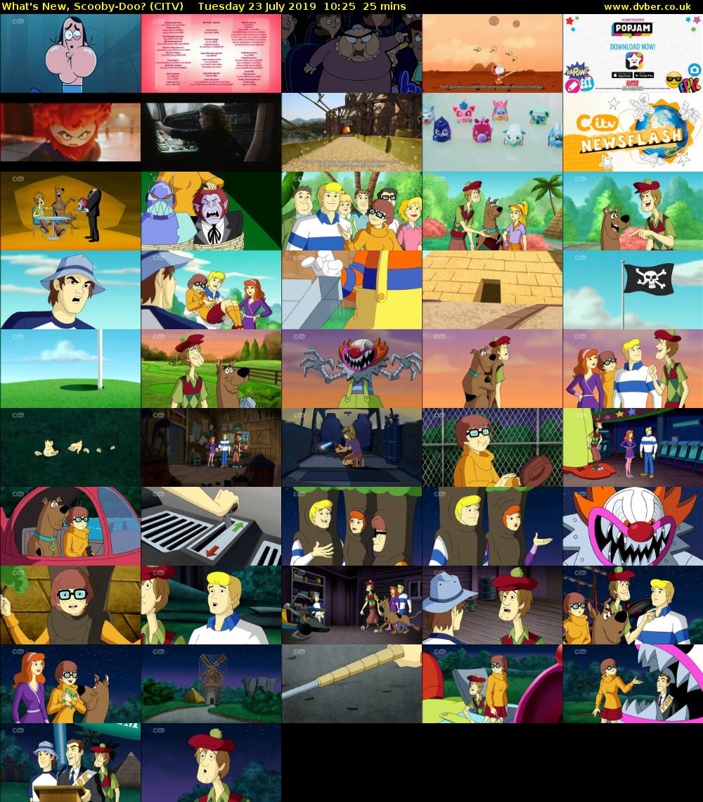 What's New, Scooby-Doo? (CITV) Tuesday 23 July 2019 10:25 - 10:50