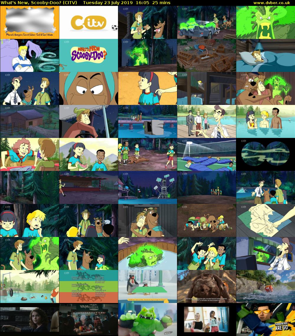 What's New, Scooby-Doo? (CITV) Tuesday 23 July 2019 16:05 - 16:30