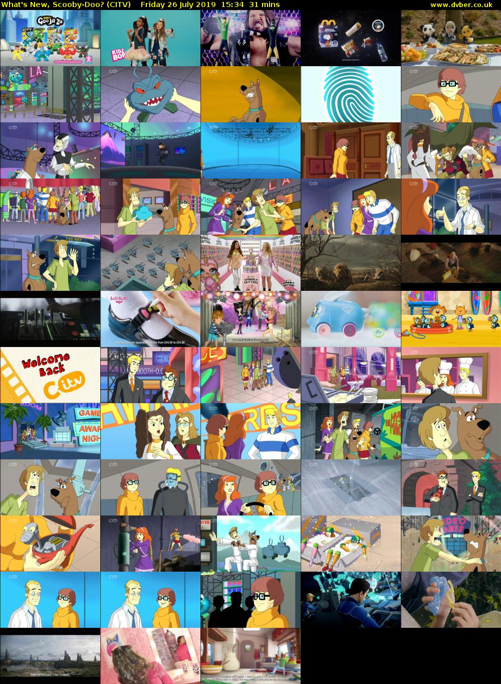 What's New, Scooby-Doo? (CITV) Friday 26 July 2019 15:34 - 16:05