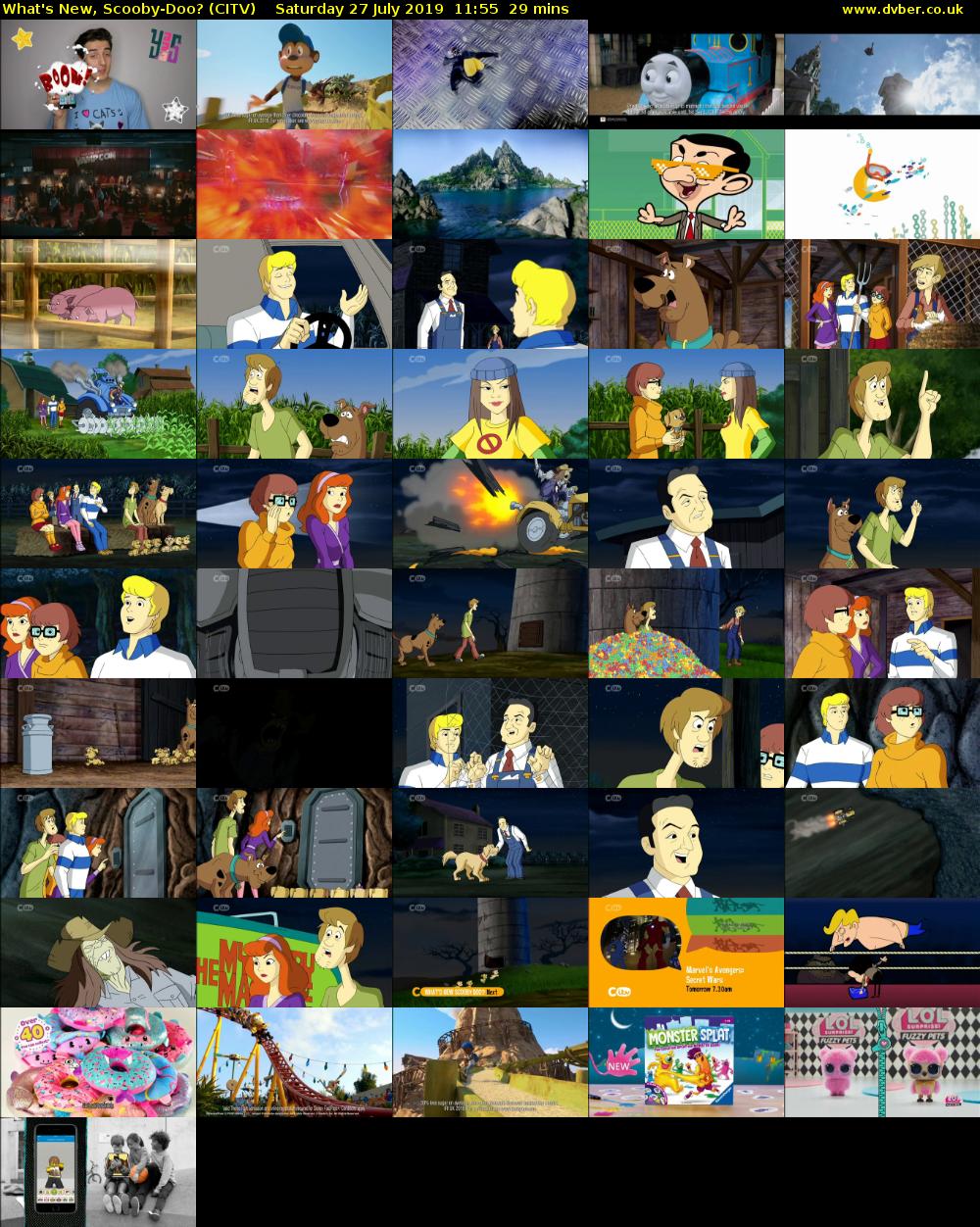 What's New, Scooby-Doo? (CITV) Saturday 27 July 2019 11:55 - 12:24
