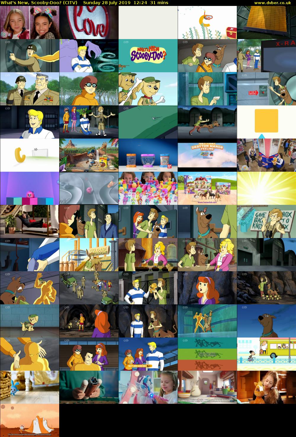 What's New, Scooby-Doo? (CITV) Sunday 28 July 2019 12:24 - 12:55