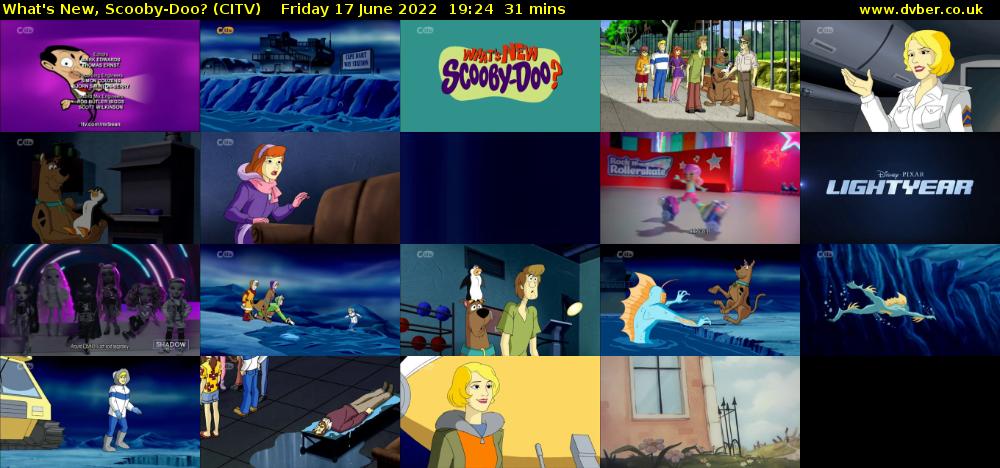 What's New, Scooby-Doo? (CITV) Friday 17 June 2022 19:24 - 19:55