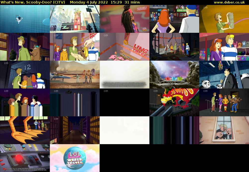 What's New, Scooby-Doo? (CITV) Monday 4 July 2022 15:29 - 16:00