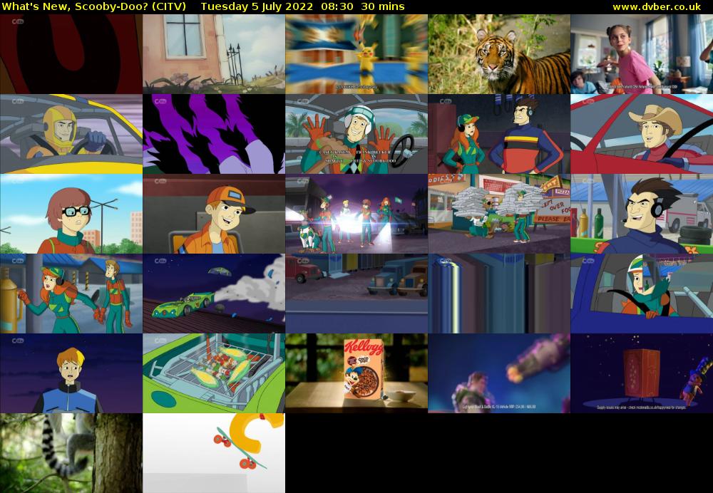 What's New, Scooby-Doo? (CITV) Tuesday 5 July 2022 08:30 - 09:00