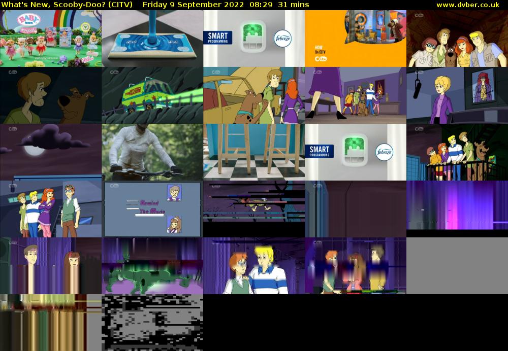 What's New, Scooby-Doo? (CITV) Friday 9 September 2022 08:29 - 09:00