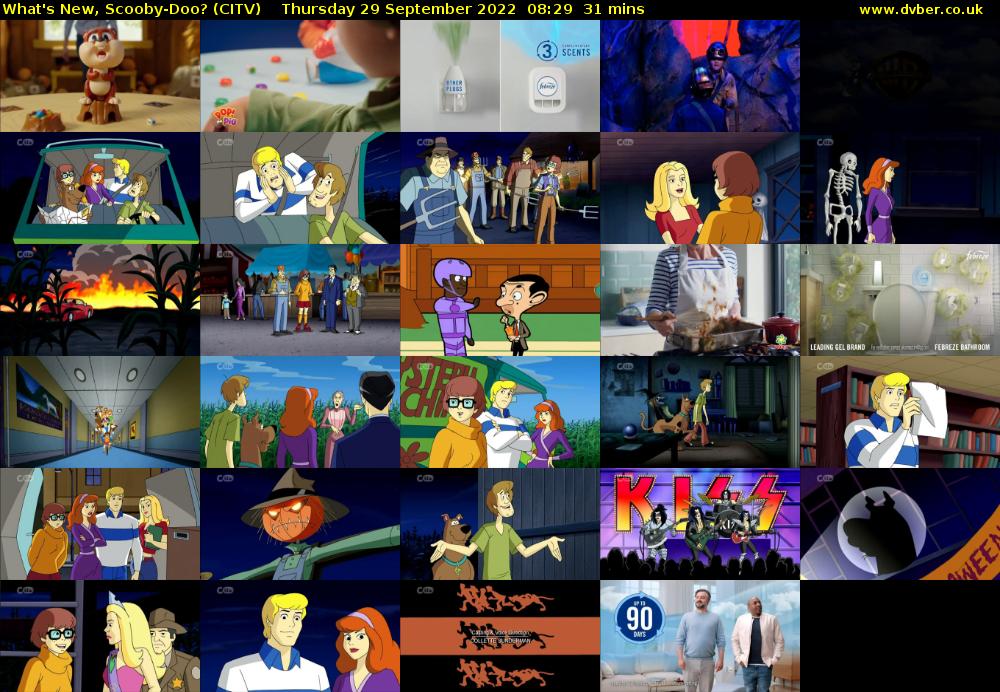 What's New, Scooby-Doo? (CITV) Thursday 29 September 2022 08:29 - 09:00