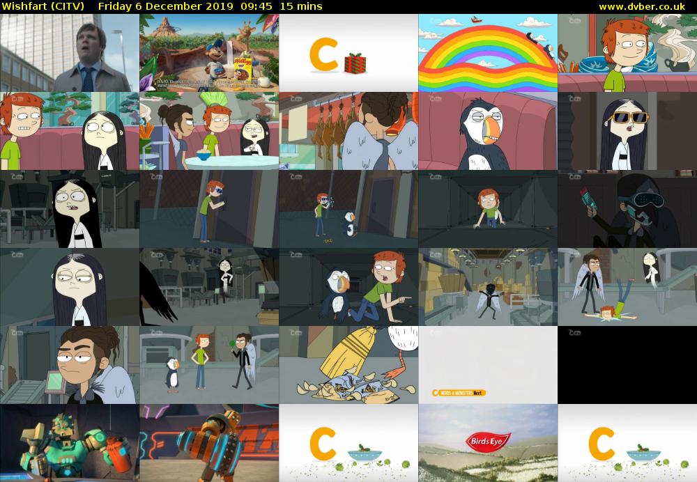 Wishfart (CITV) Friday 6 December 2019 09:45 - 10:00