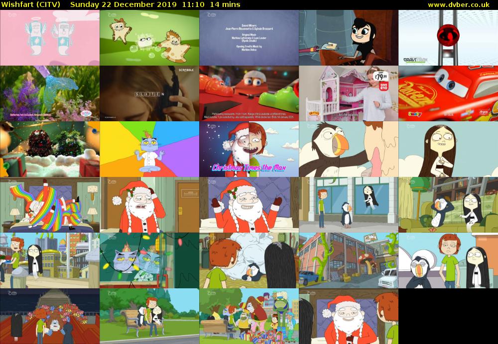 Wishfart (CITV) Sunday 22 December 2019 11:10 - 11:24