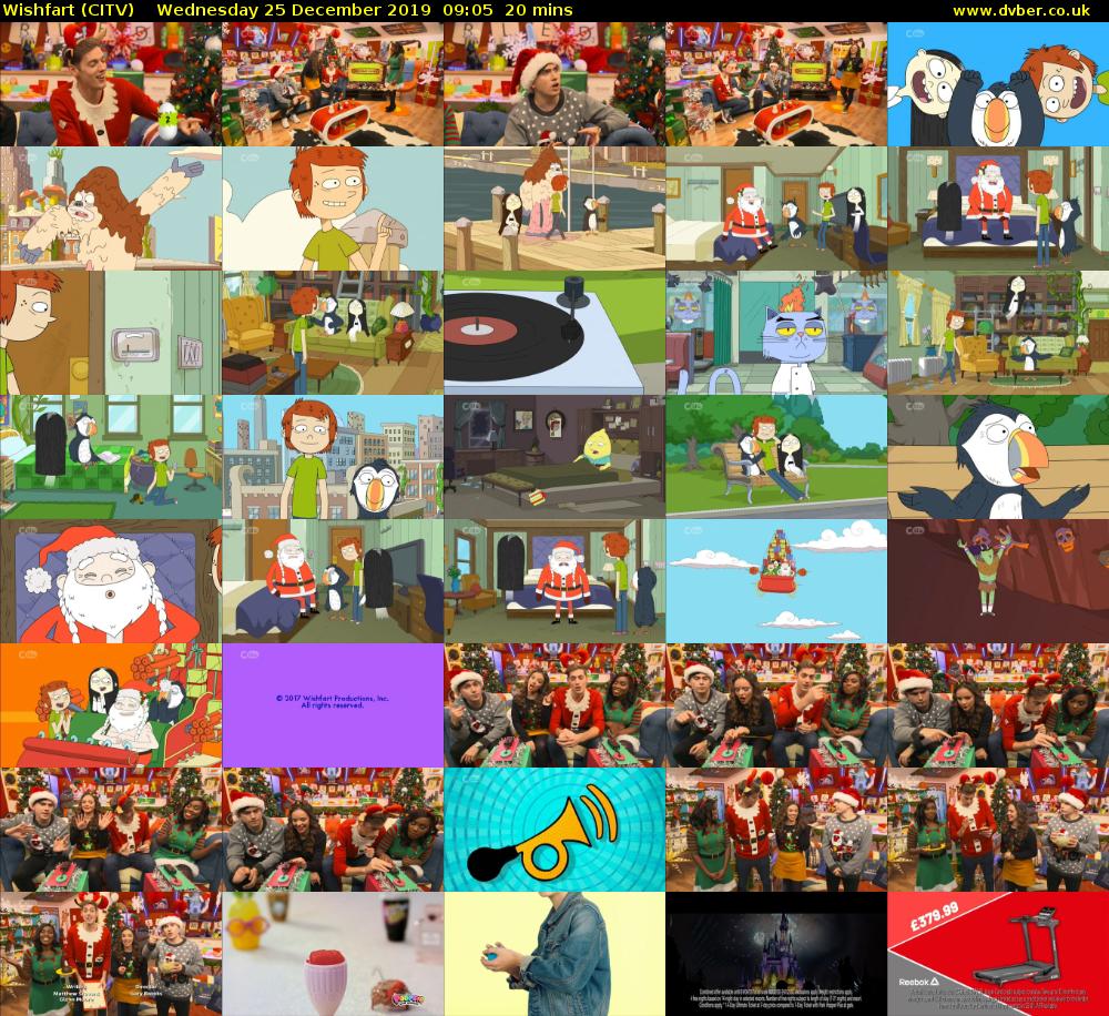 Wishfart (CITV) Wednesday 25 December 2019 09:05 - 09:25