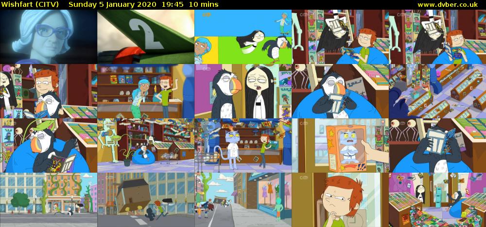 Wishfart (CITV) Sunday 5 January 2020 19:45 - 19:55