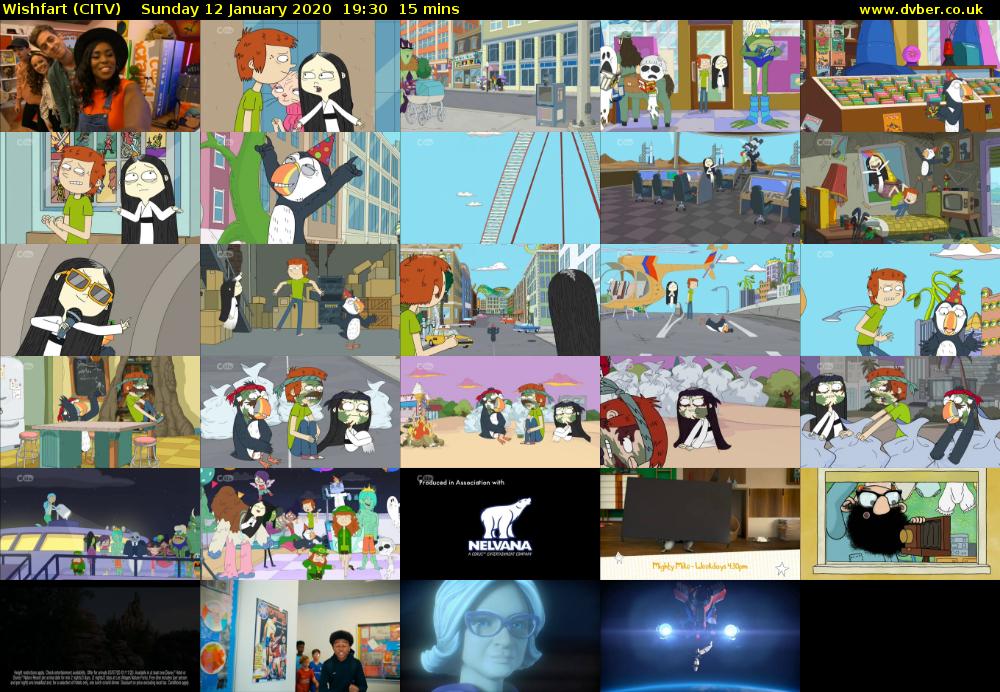 Wishfart (CITV) Sunday 12 January 2020 19:30 - 19:45