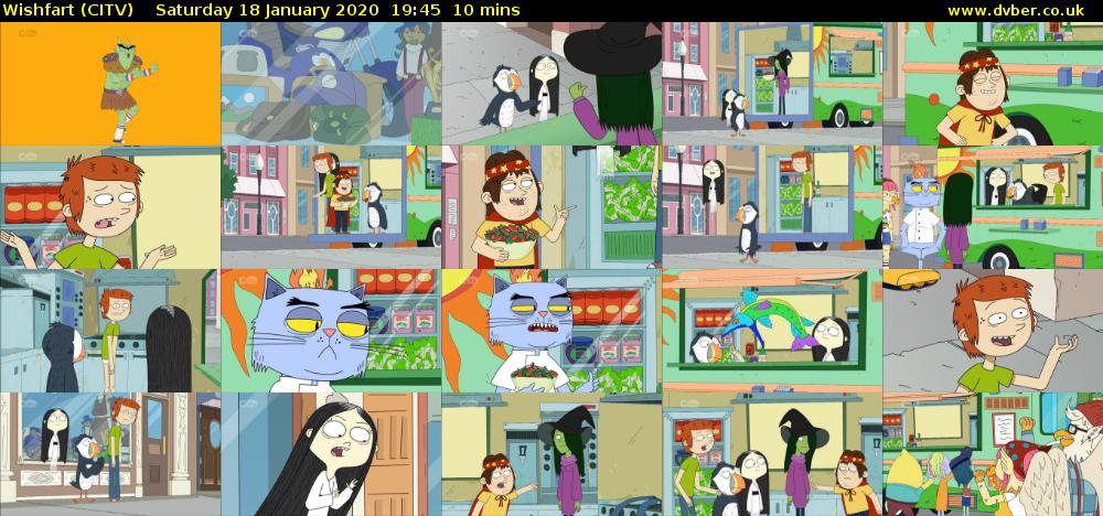 Wishfart (CITV) Saturday 18 January 2020 19:45 - 19:55