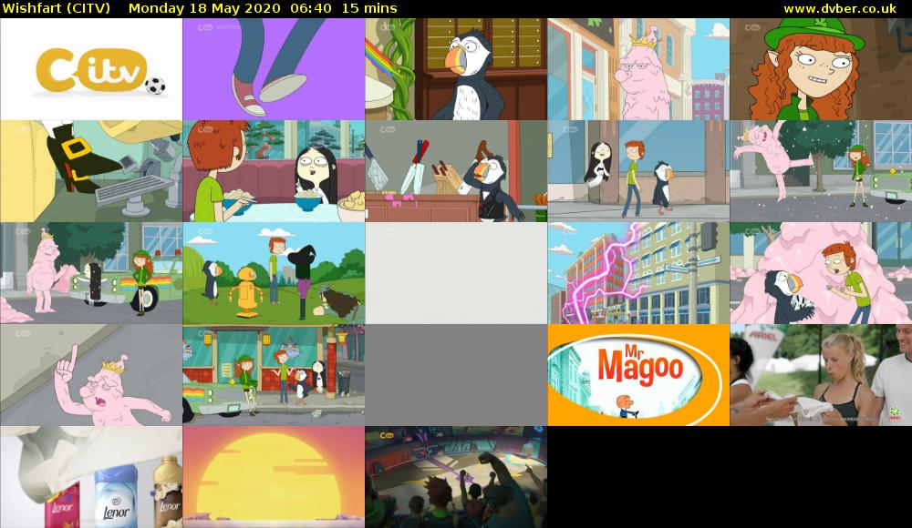 Wishfart (CITV) Monday 18 May 2020 06:40 - 06:55