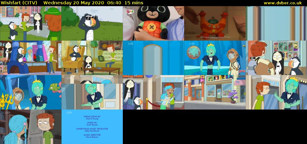 Wishfart (CITV) Wednesday 20 May 2020 06:40 - 06:55