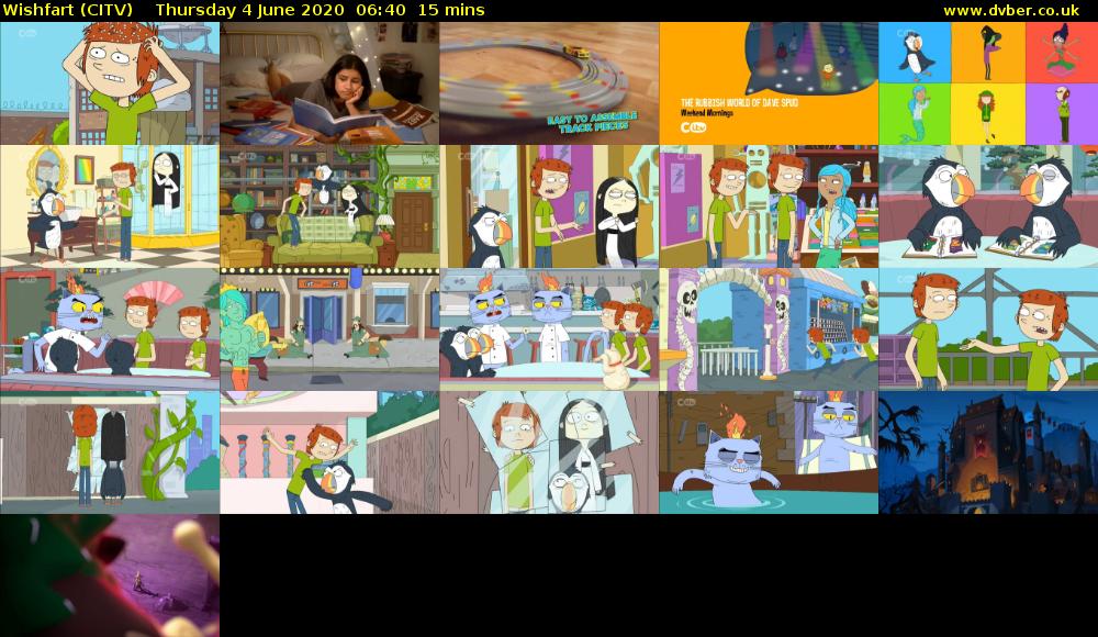 Wishfart (CITV) Thursday 4 June 2020 06:40 - 06:55