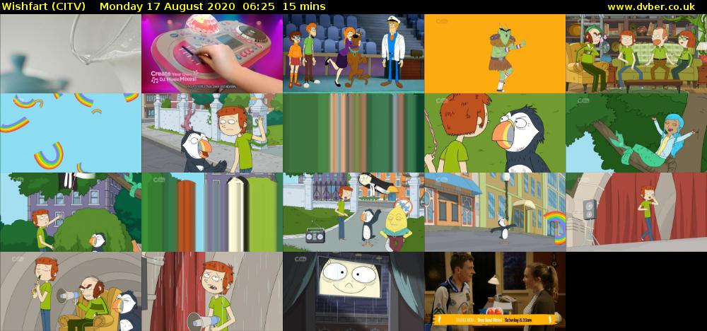 Wishfart (CITV) Monday 17 August 2020 06:25 - 06:40