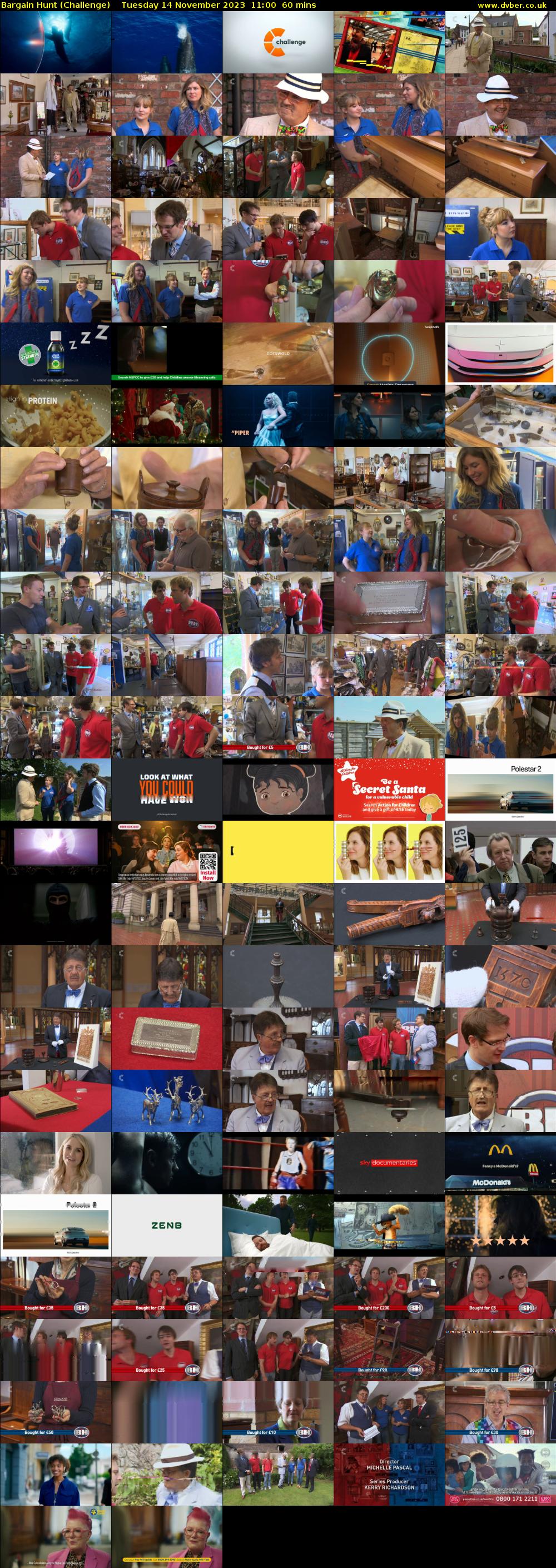 Bargain Hunt (Challenge) Tuesday 14 November 2023 11:00 - 12:00