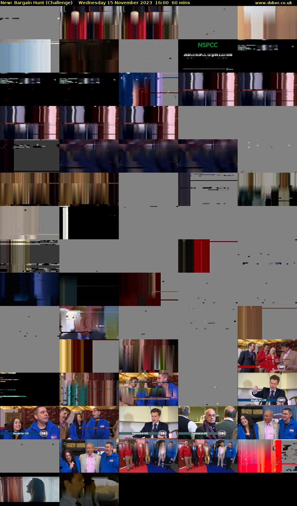 Bargain Hunt (Challenge) Wednesday 15 November 2023 16:00 - 17:00