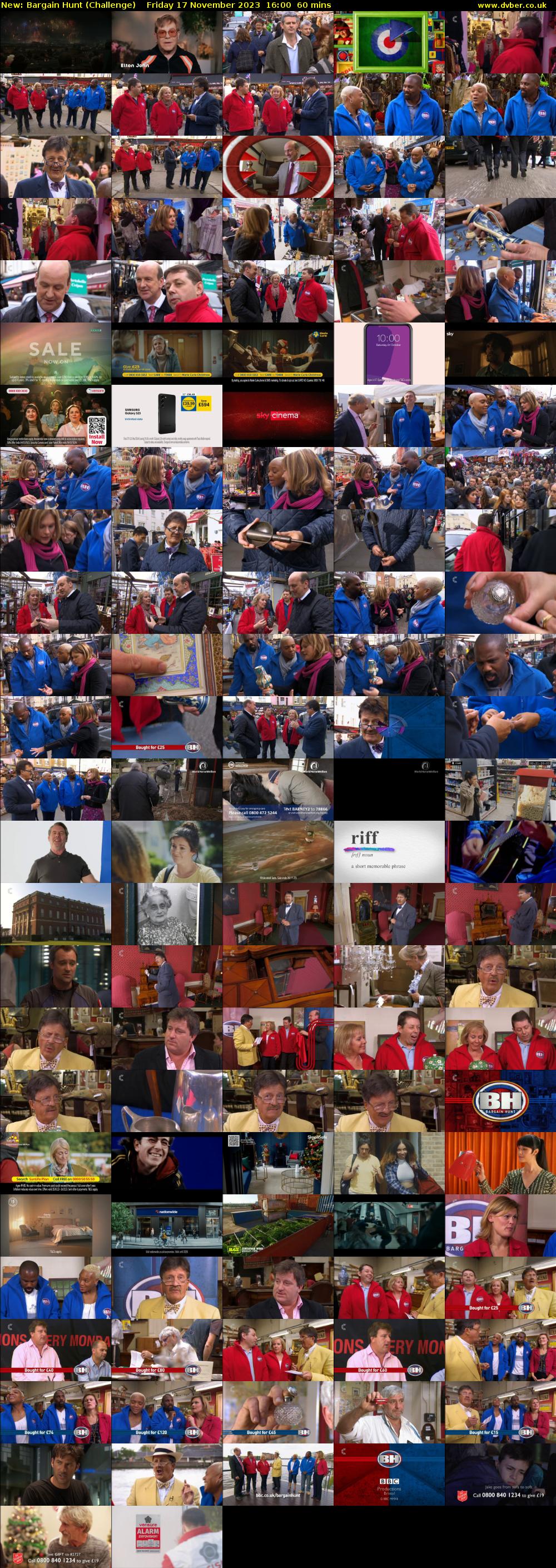 Bargain Hunt (Challenge) Friday 17 November 2023 16:00 - 17:00