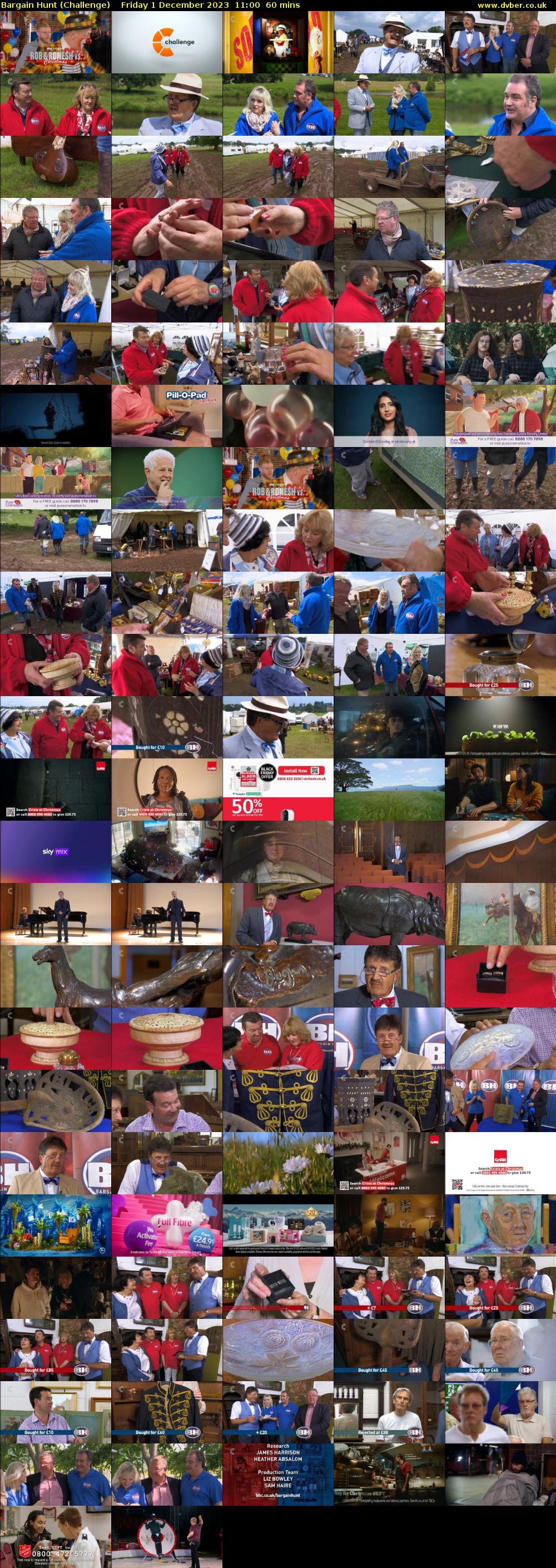 Bargain Hunt (Challenge) Friday 1 December 2023 11:00 - 12:00