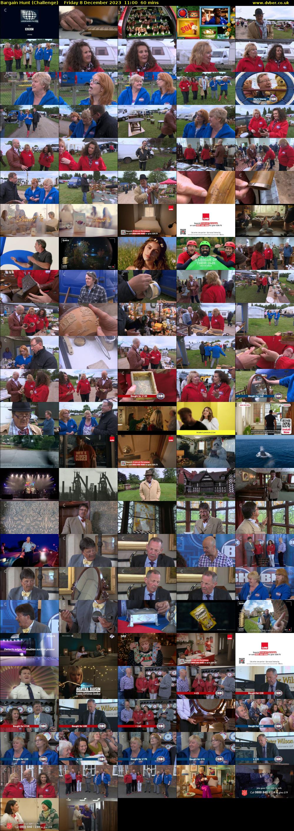 Bargain Hunt (Challenge) Friday 8 December 2023 11:00 - 12:00