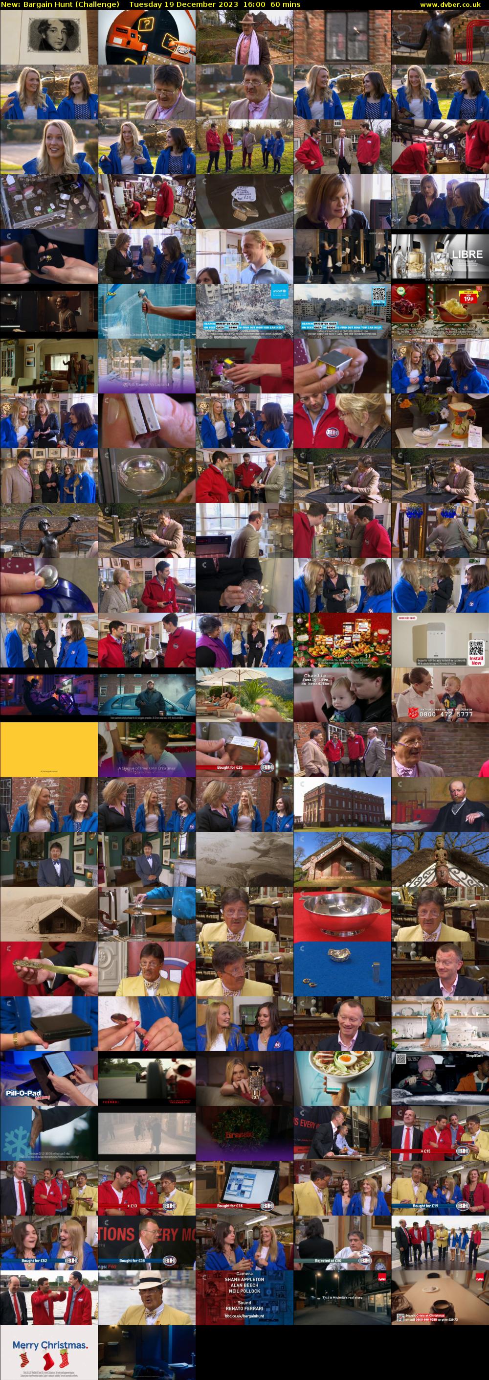 Bargain Hunt (Challenge) Tuesday 19 December 2023 16:00 - 17:00