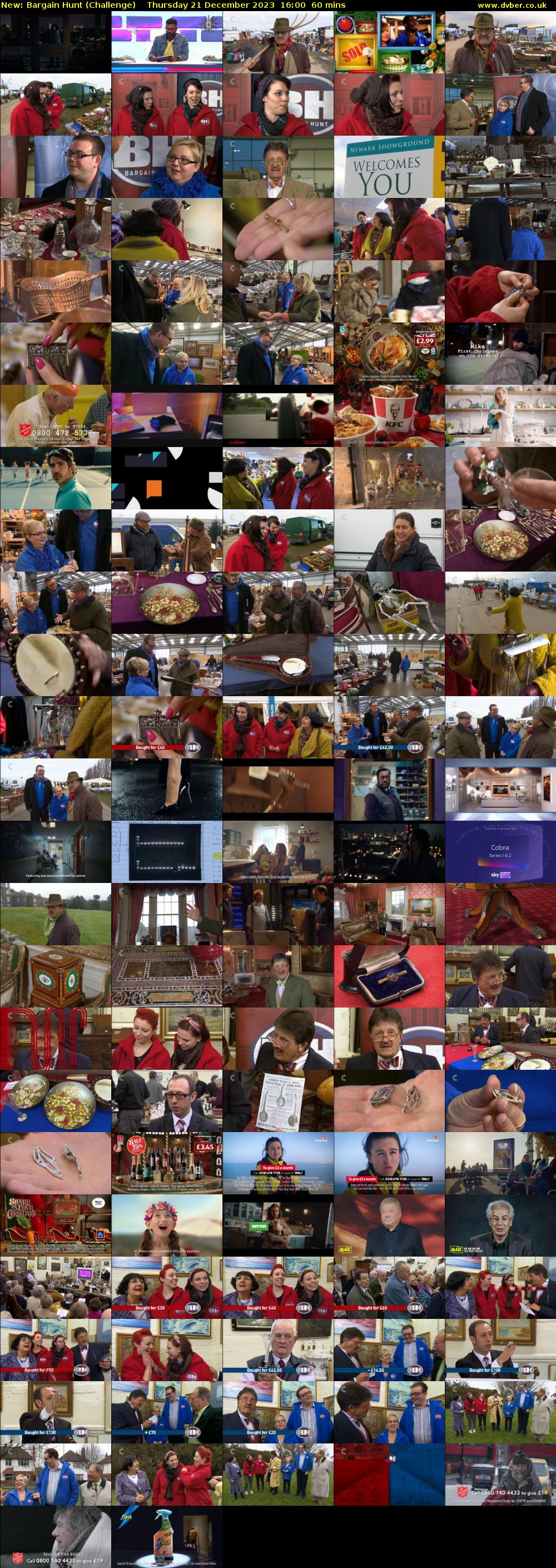 Bargain Hunt (Challenge) Thursday 21 December 2023 16:00 - 17:00