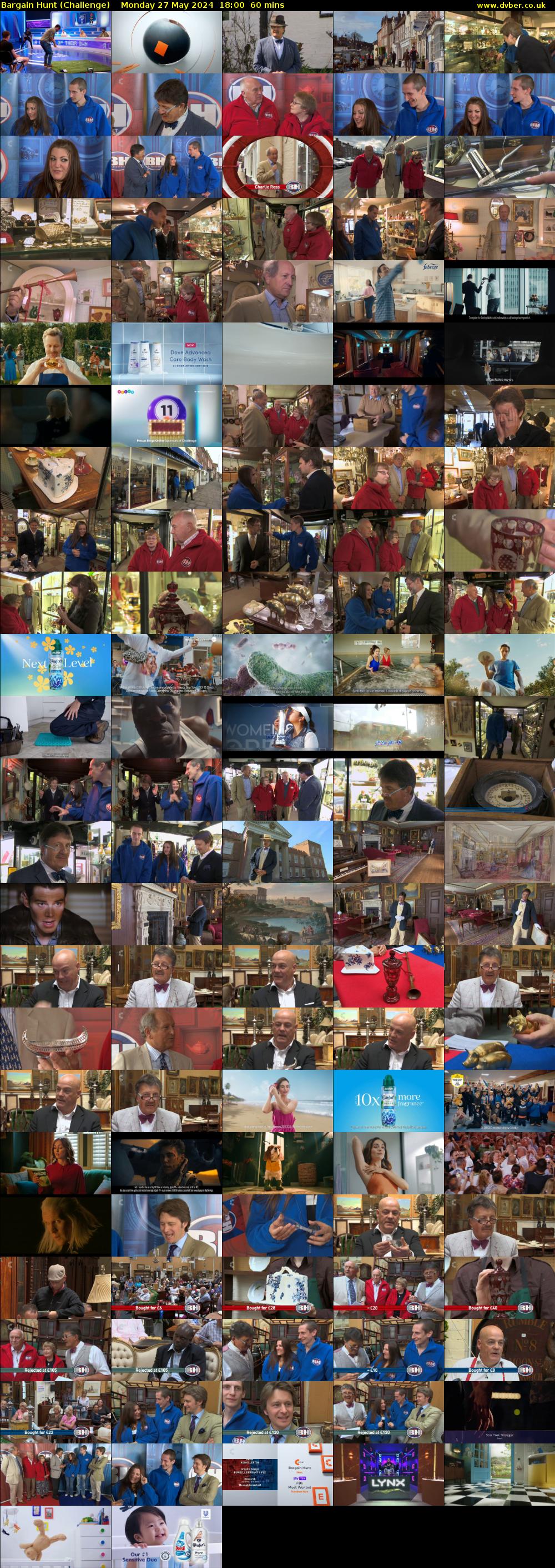 Bargain Hunt (Challenge) Monday 27 May 2024 18:00 - 19:00
