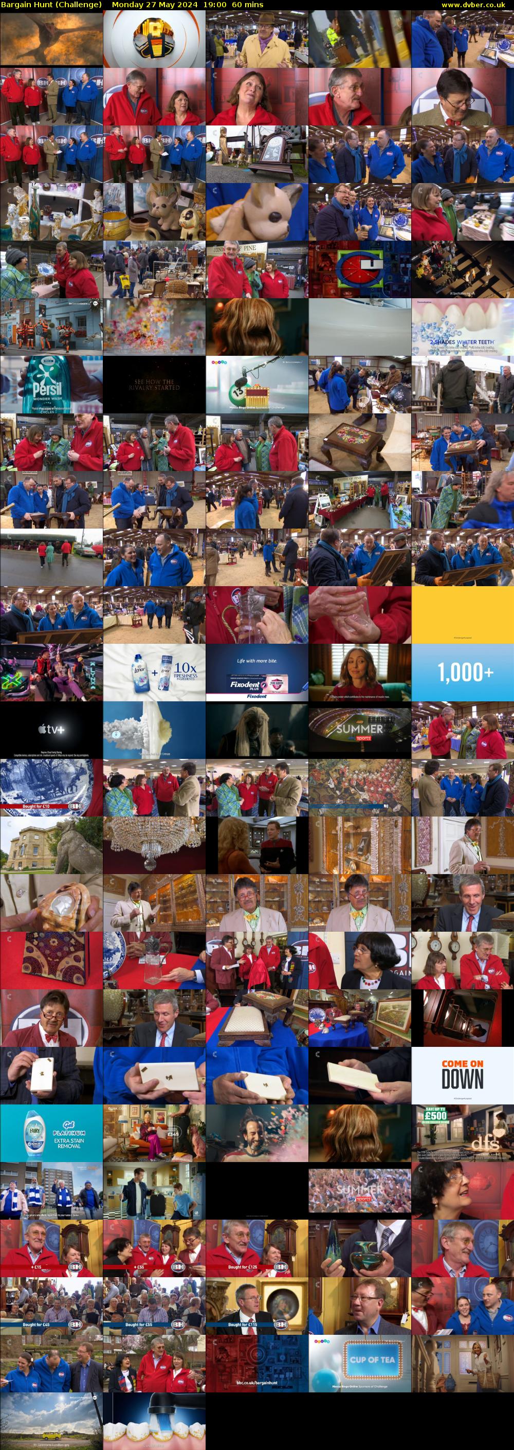 Bargain Hunt (Challenge) Monday 27 May 2024 19:00 - 20:00