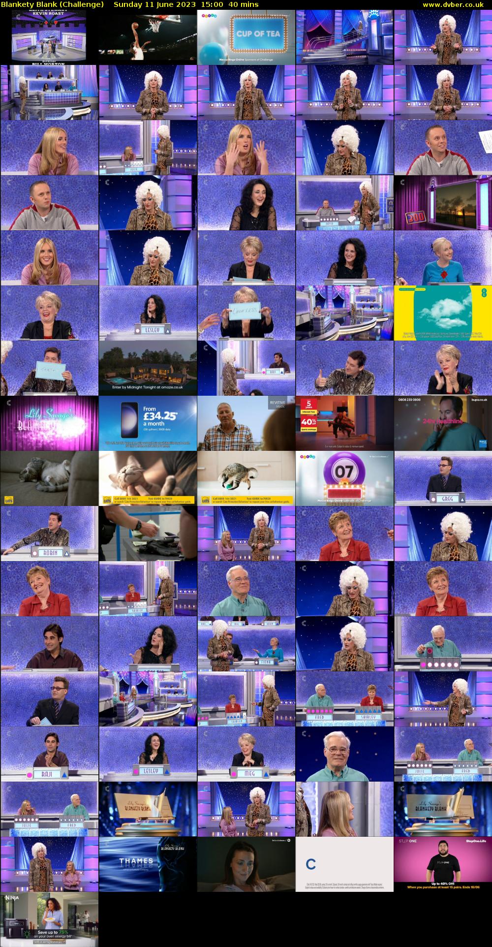 Blankety Blank (Challenge) Sunday 11 June 2023 15:00 - 15:40