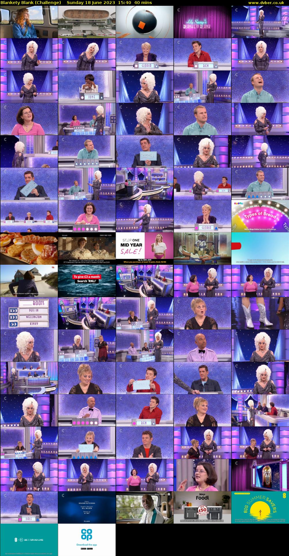 Blankety Blank (Challenge) Sunday 18 June 2023 15:40 - 16:20