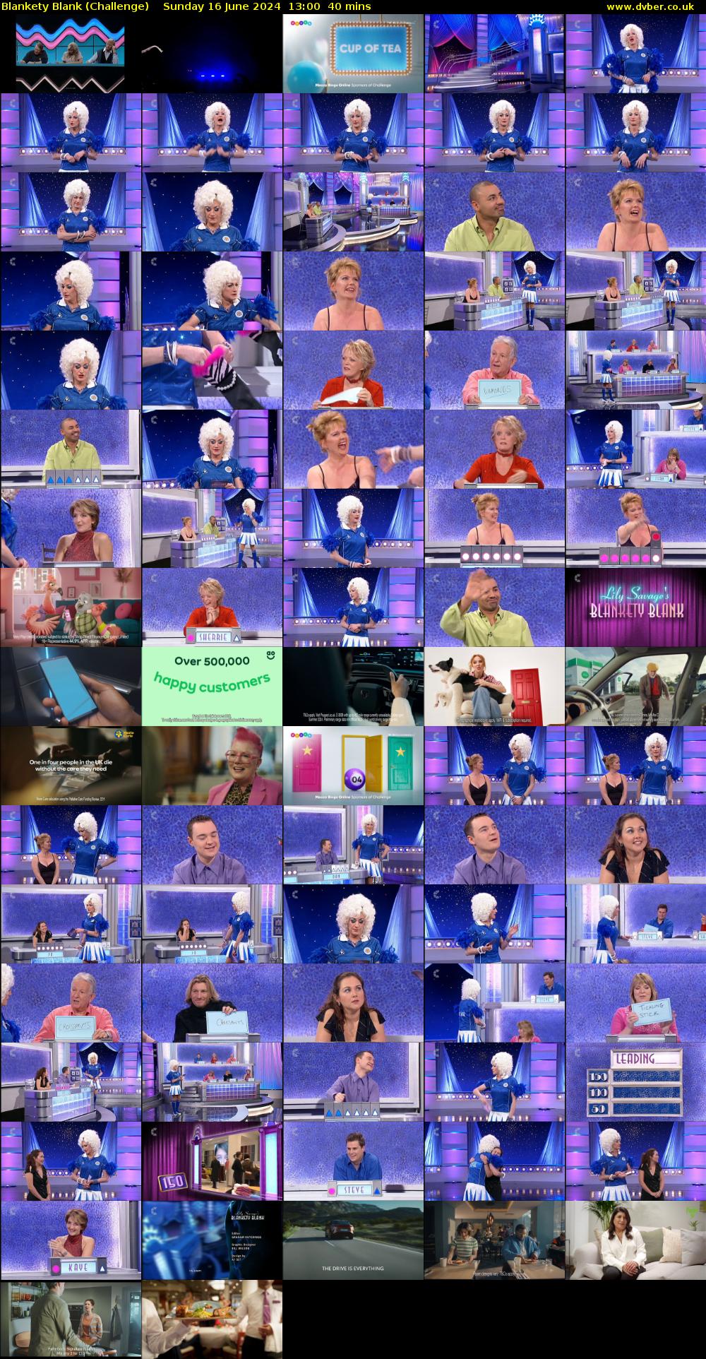 Blankety Blank (Challenge) Sunday 16 June 2024 13:00 - 13:40
