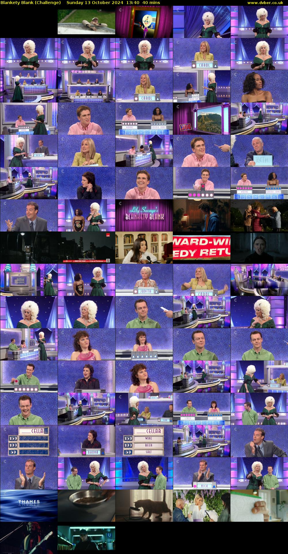 Blankety Blank (Challenge) Sunday 13 October 2024 13:40 - 14:20