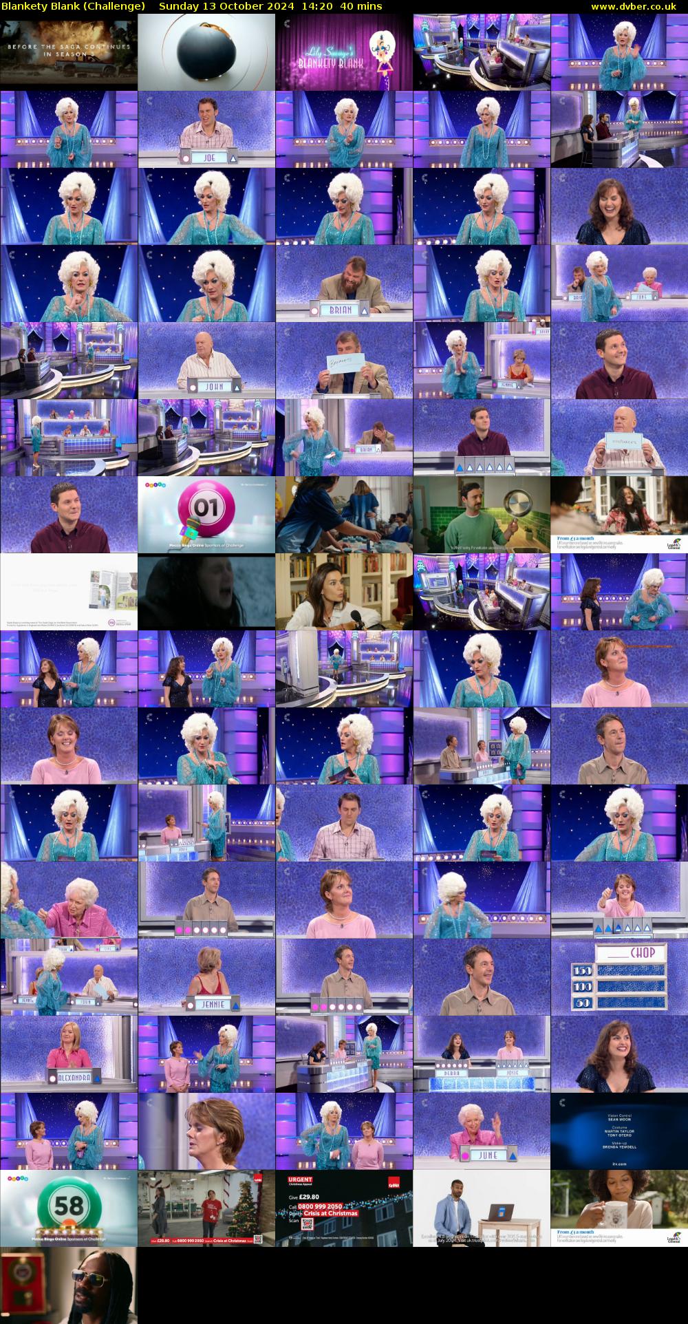 Blankety Blank (Challenge) Sunday 13 October 2024 14:20 - 15:00