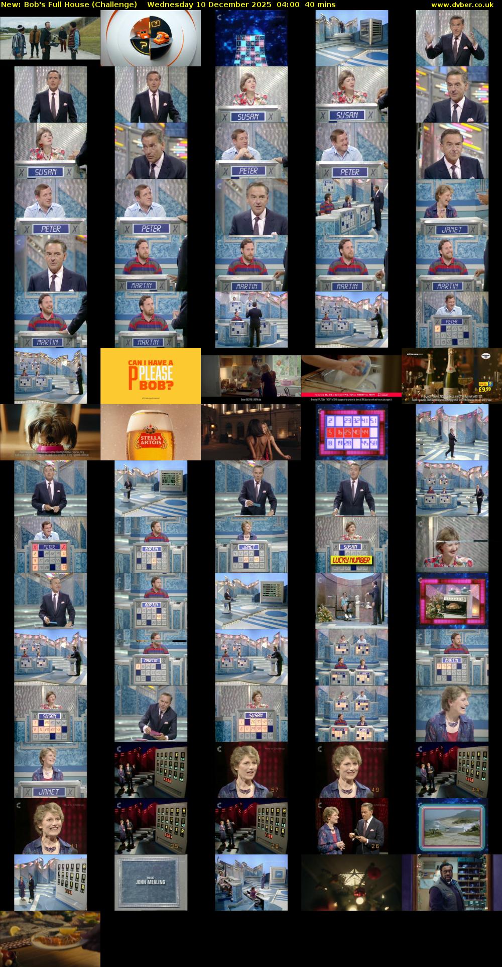 Bob's Full House (Challenge) Wednesday 10 December 2025 04:00 - 04:40