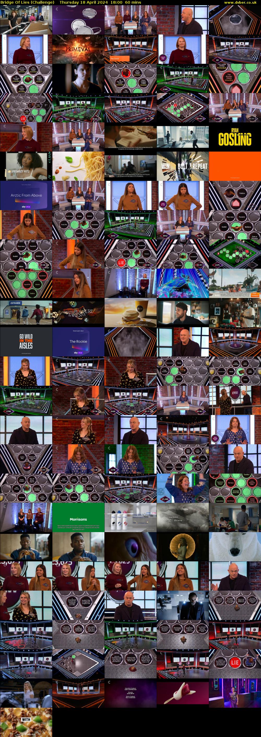 Bridge Of Lies (Challenge) Thursday 18 April 2024 18:00 - 19:00