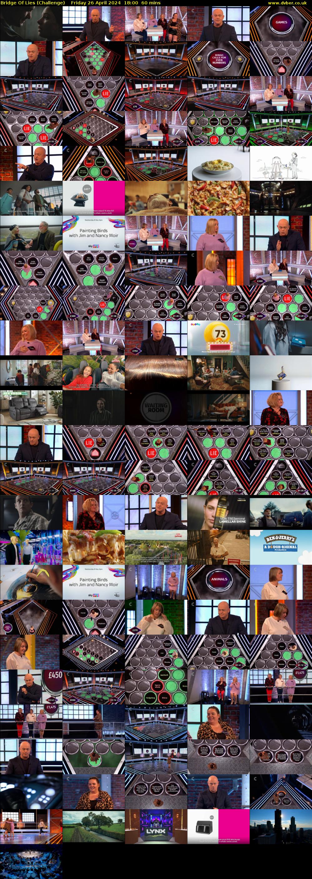 Bridge Of Lies (Challenge) Friday 26 April 2024 18:00 - 19:00
