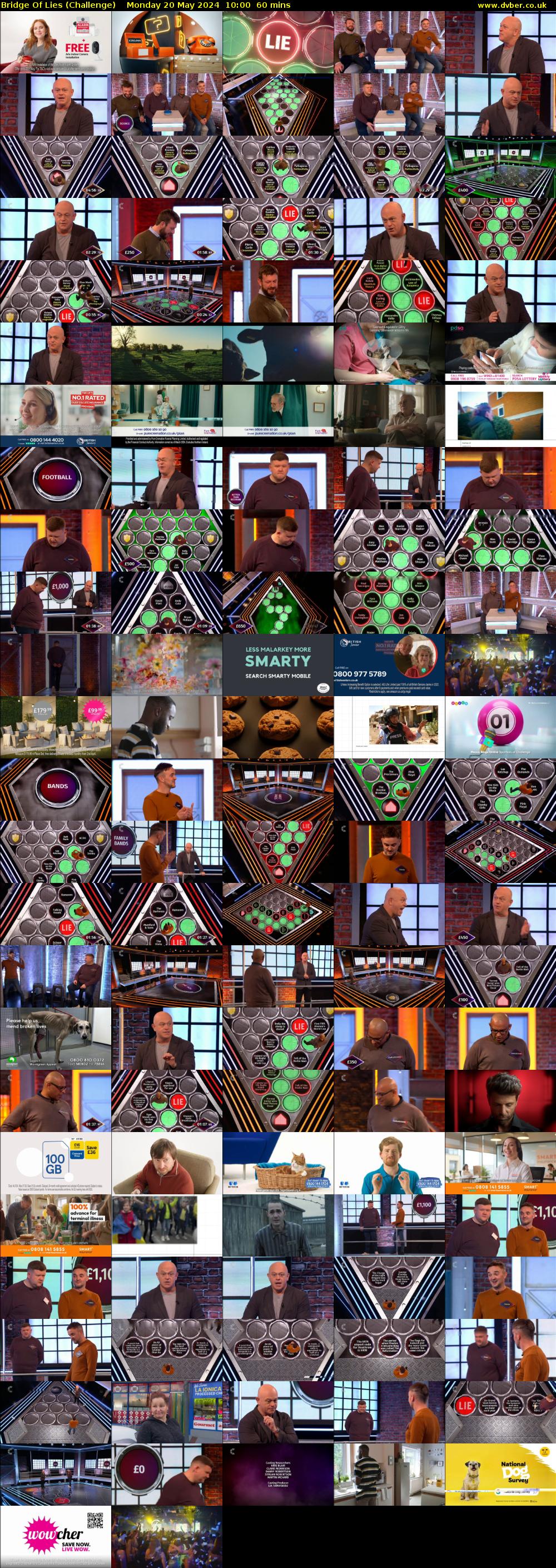 Bridge Of Lies (Challenge) Monday 20 May 2024 10:00 - 11:00