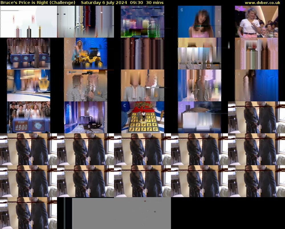 Bruce's Price Is Right (Challenge) Saturday 6 July 2024 09:30 - 10:00