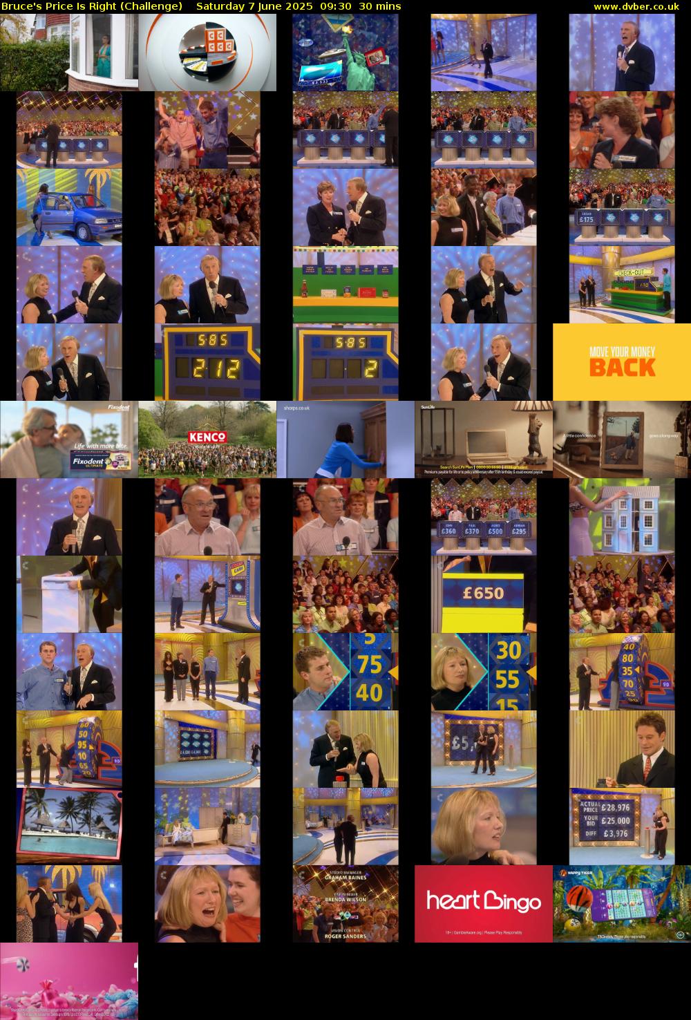 Bruce's Price Is Right (Challenge) Saturday 7 June 2025 09:30 - 10:00