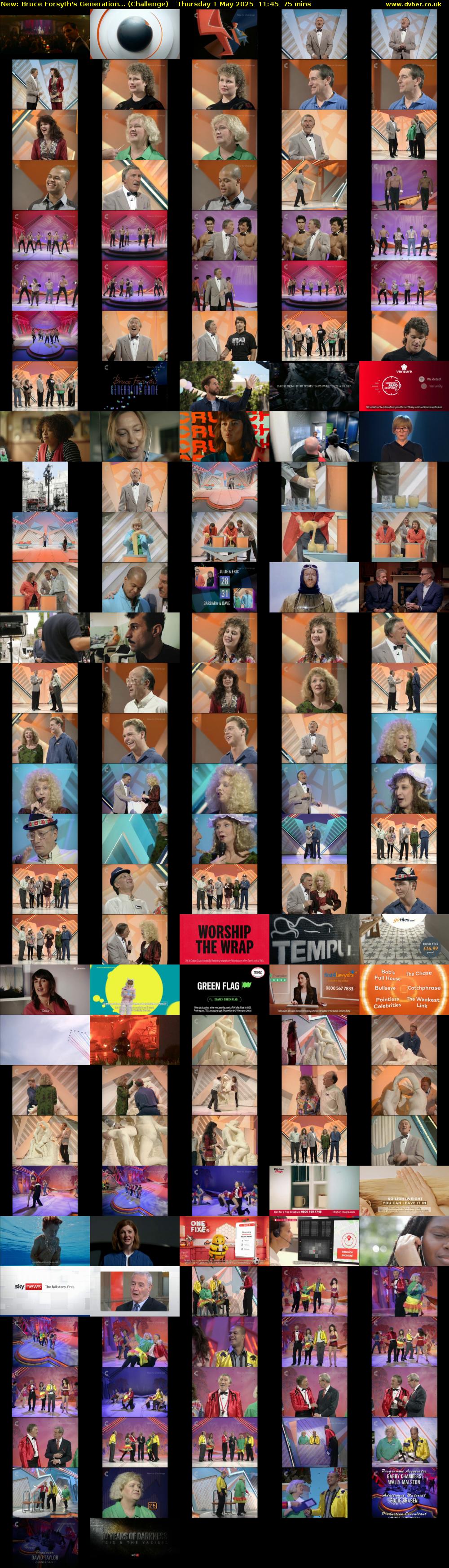 Bruce Forsyth's Generation... (Challenge) Thursday 1 May 2025 11:45 - 13:00