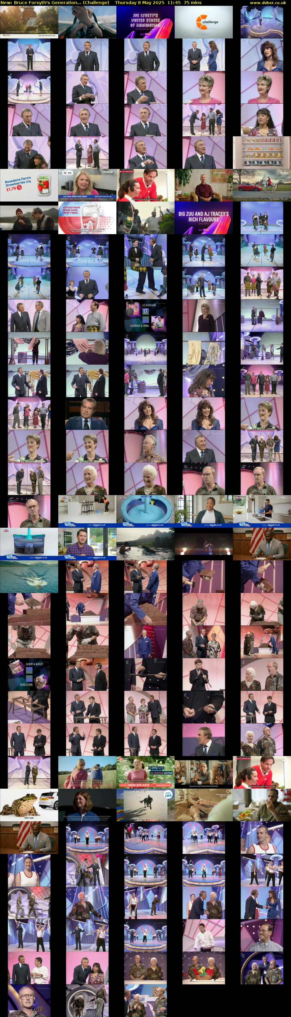 Bruce Forsyth's Generation... (Challenge) Thursday 8 May 2025 11:45 - 13:00