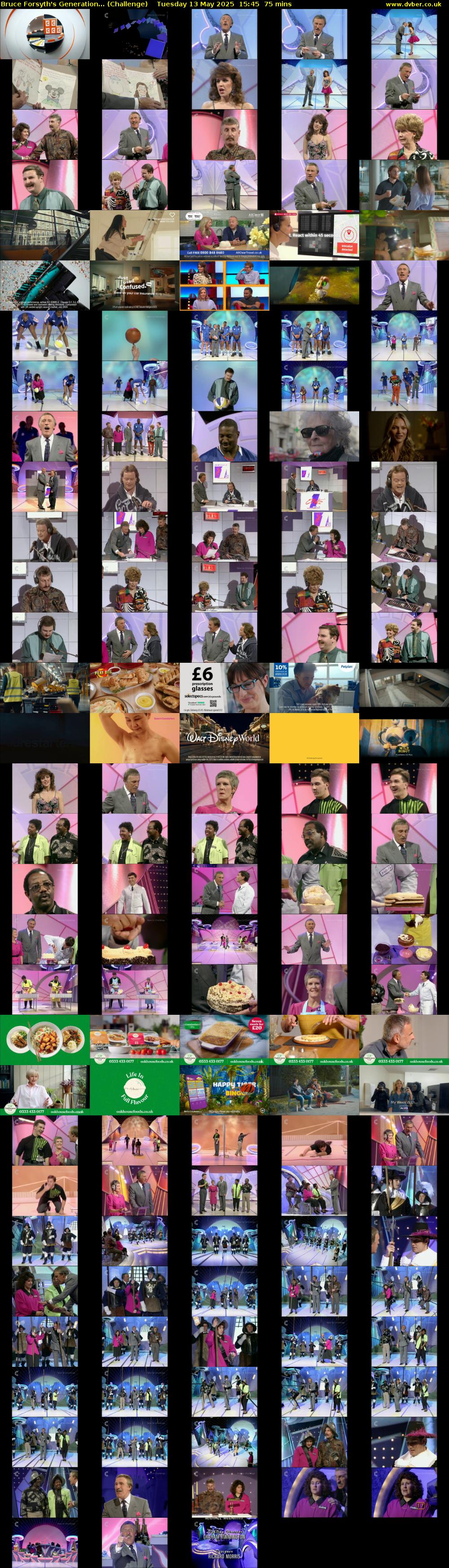 Bruce Forsyth's Generation... (Challenge) Tuesday 13 May 2025 15:45 - 17:00