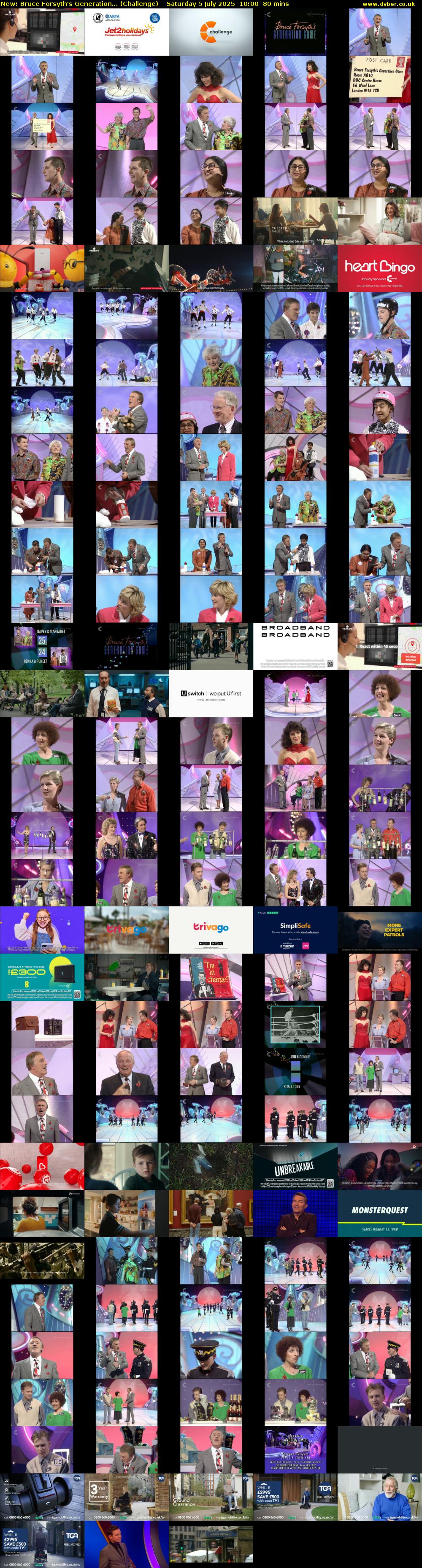 Bruce Forsyth's Generation... (Challenge) Saturday 5 July 2025 10:00 - 11:20