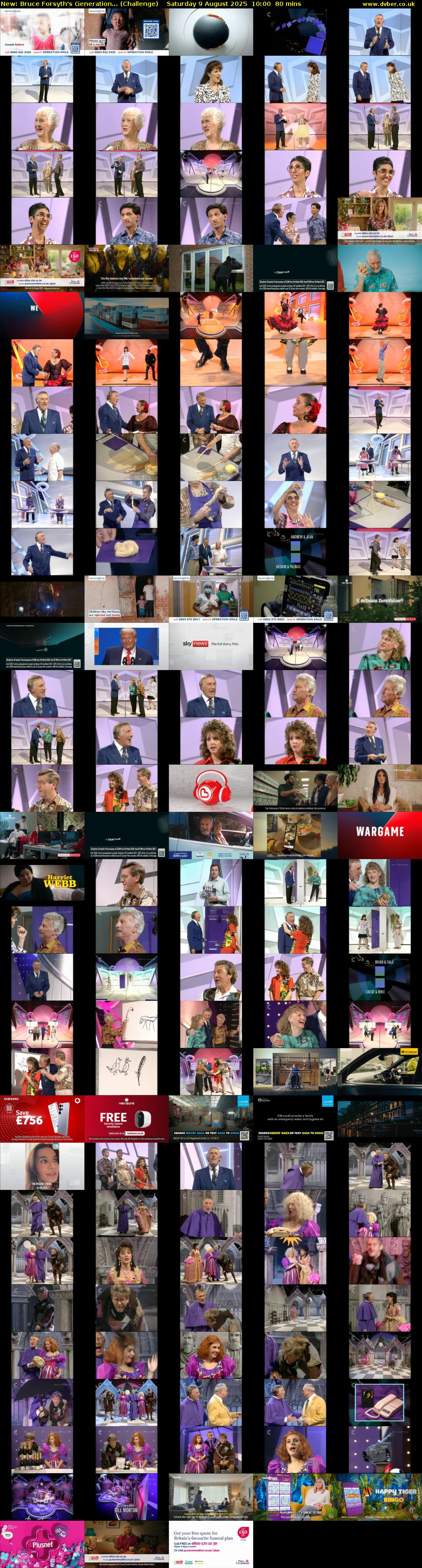 Bruce Forsyth's Generation... (Challenge) Saturday 9 August 2025 10:00 - 11:20