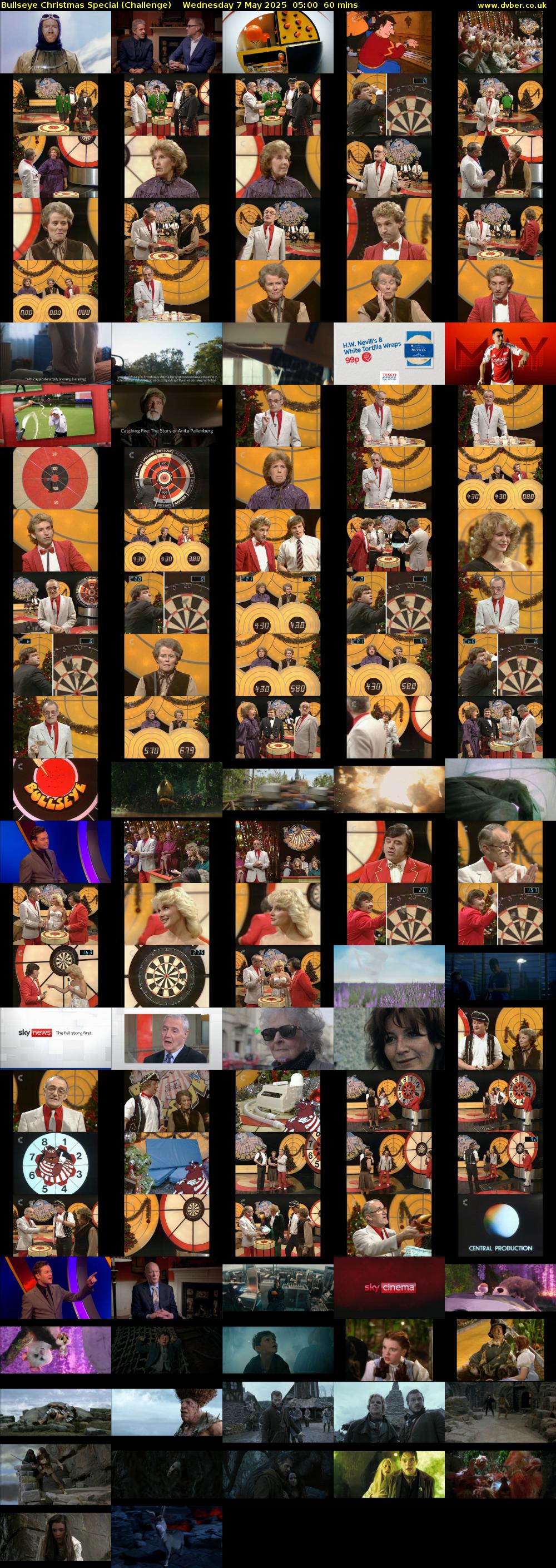 Bullseye Christmas Special (Challenge) Wednesday 7 May 2025 05:00 - 06:00