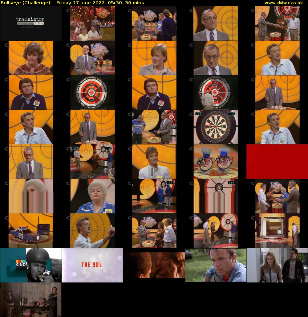 Bullseye (Challenge) Friday 17 June 2022 05:30 - 06:00